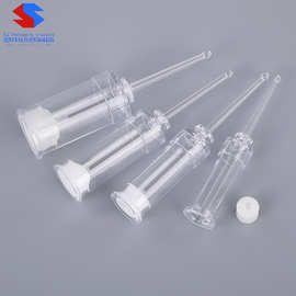 现货1ml-5ml精华液分装瓶 精华原液针筒瓶化妆品后推瓶平肩保鲜瓶