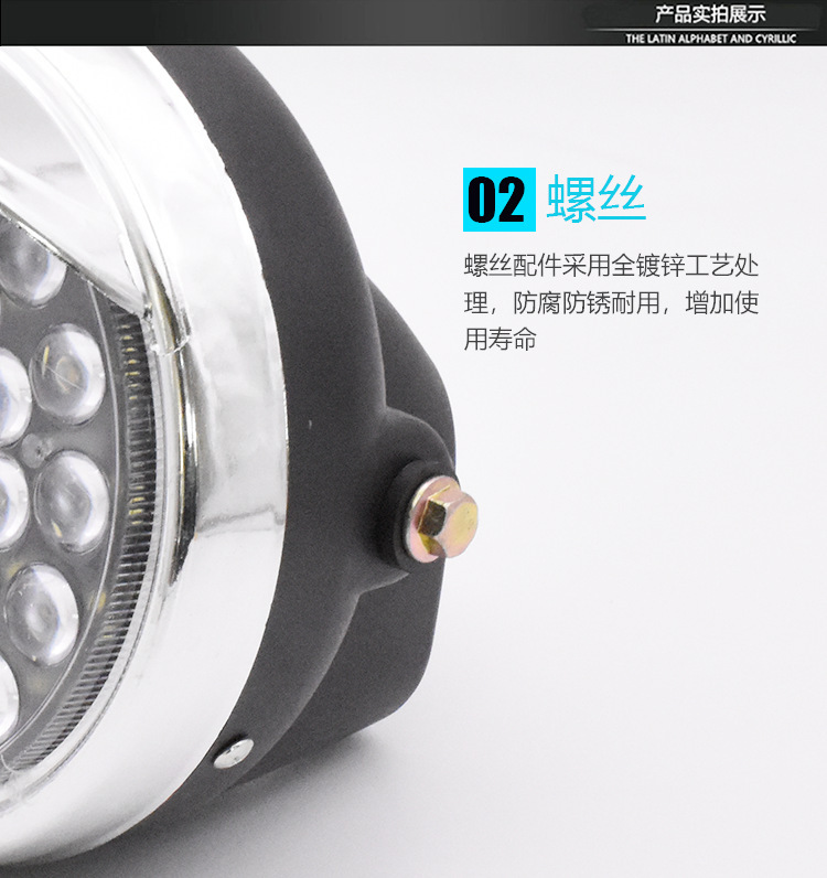 Electric Tricycle Super Bright Headlight Modified Headlight 12V-80V Universal Motorcycle Led Light Front Round Light