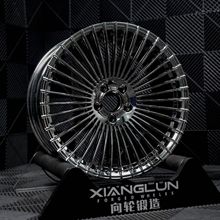 向轮锻造万吨电镀铝合金轮毂宏鑫锻胚一片式轻量化汽车铝合金轮毂