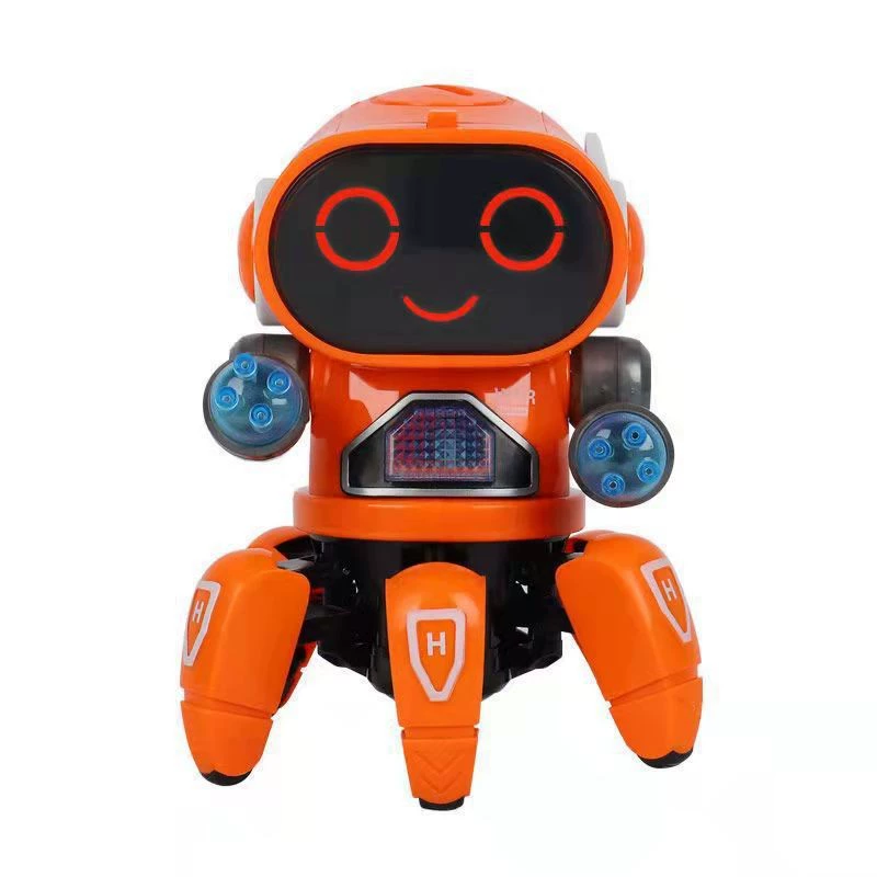 Electric cartoon toy, dancing music lightweight robot