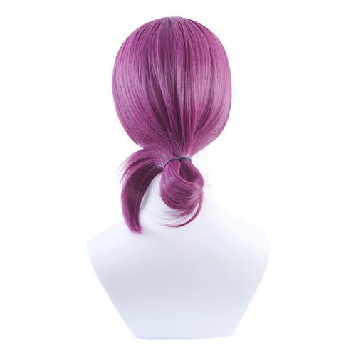 Electric Saw Man Lese Cos Hair - Chainsaw Man, Bomb Devil Purple Little Braids Anime Cosplay Wigs