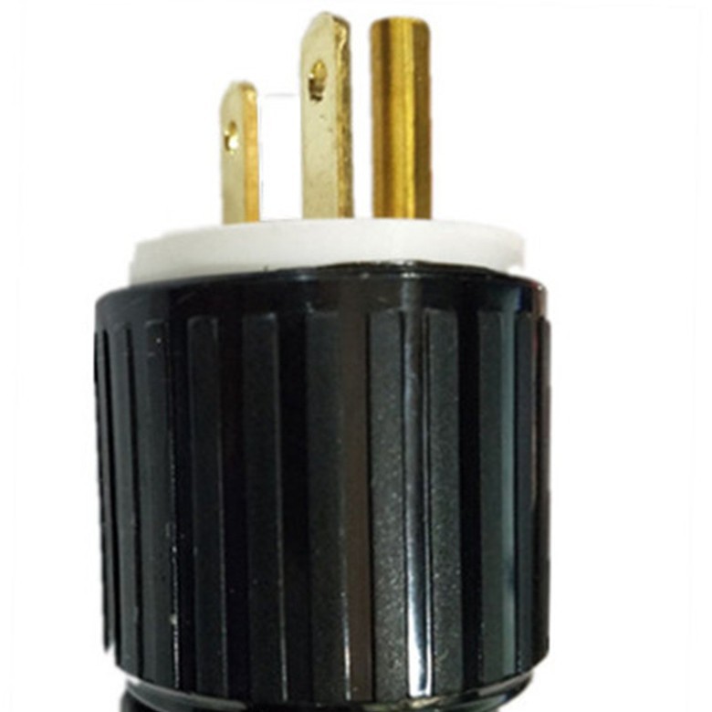 美式电源插头 美规插头 NEMA插头 6-15插头 直式插头