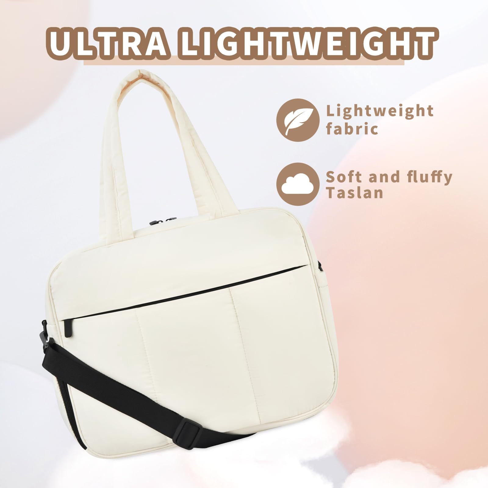 Voyage pour femme, bagage de voyage week-end avec sac étanche, sac de sport et de fitness portable_voghion.com