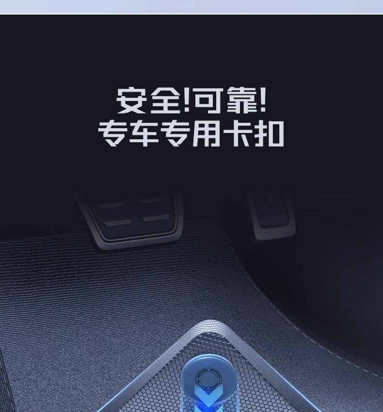 TPE car floor mats, full-coverage trunk mat, high-elasticity, eco-friendly, waterproof, odorless, wear-resistant TPE floor mats