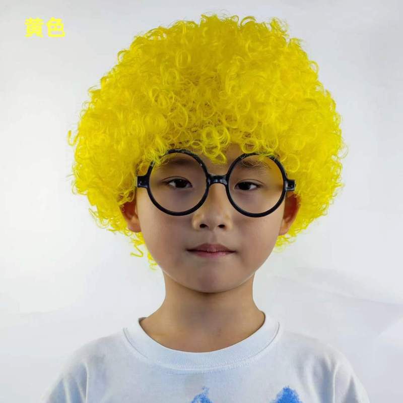 小丑假发爆炸头学校运动会幼儿园活动婚庆节日节目表演材料|undefined