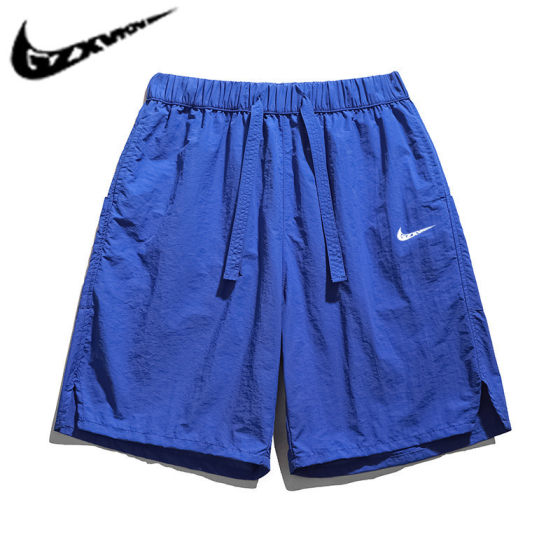 Men's Pants 2025 Summer Ice Sense Quick-drying Shorts Men's Tencel Five-point Casual Pants Loose Casual Beach Pants Women's Trendy