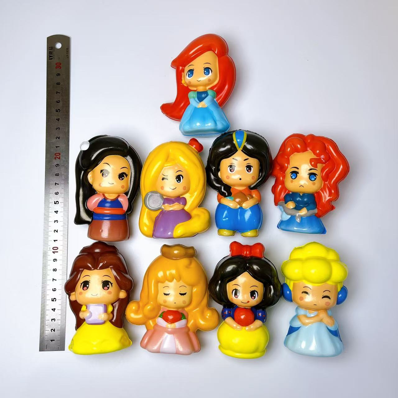 공주님 9종 (약 12cm)