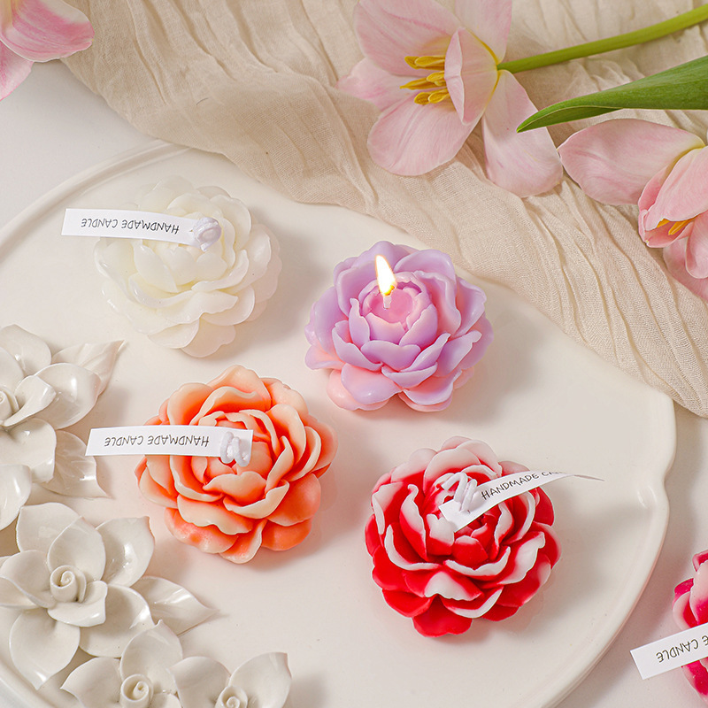 DIY Día de la Madre regalo creativo flor de jazmín forma caja de regalo de flores de incienso en flores de incienso