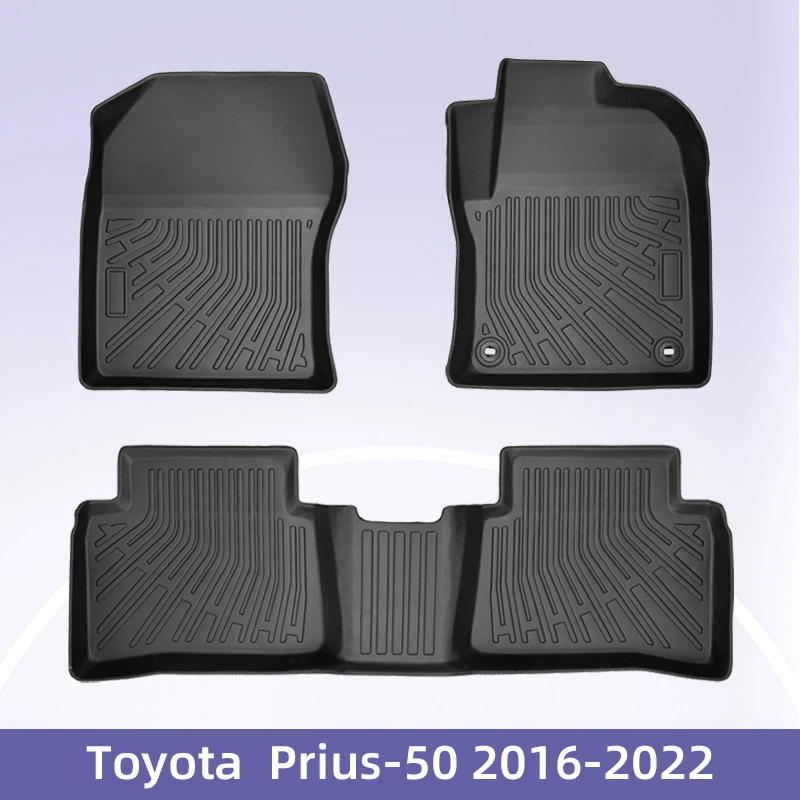 Подходит для Toyota ToyotaPrius-50 смешанный 2016-2022 Правый руль 3D 24/7 Материал TPE ножные коврики