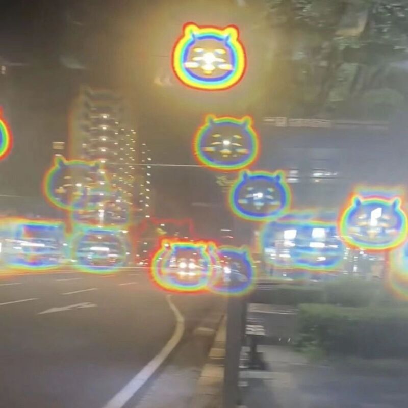 漫画風回折カード、カスタムメイドPETカラー花火、かわいい手持ちフィルターレンズ、高画質写真撮影用メガネ、特殊効果カード|undefined