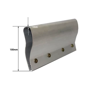 丝印铝柄刮刀定制铝合金手工丝网印刷刮胶板10cm50公分刮墨工具