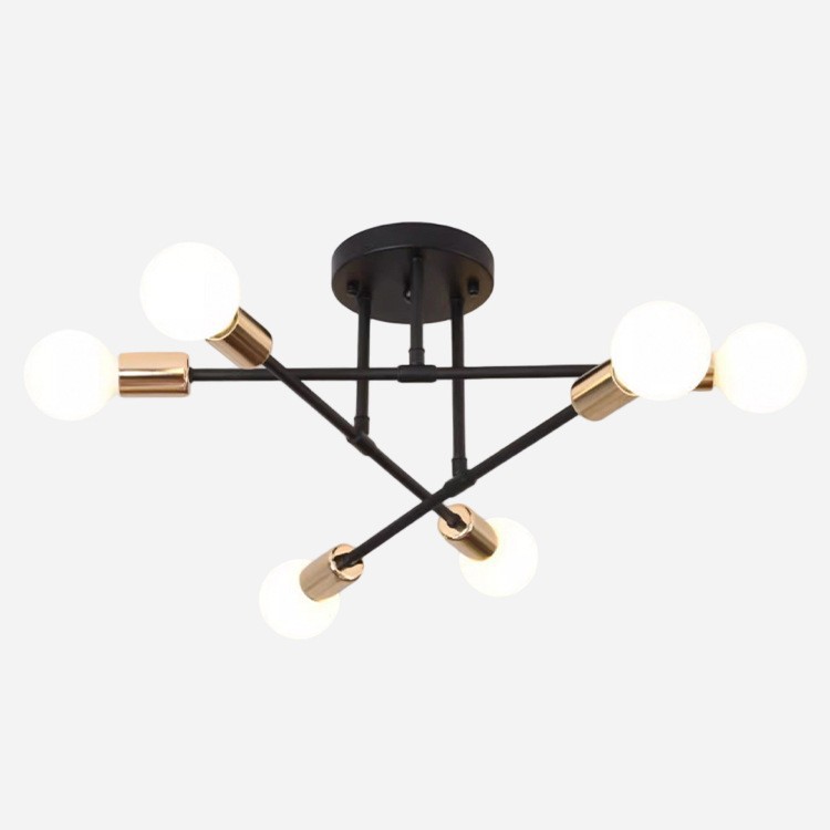 Lámpara de dormitorio nórdica lámpara de estudio lámpara de techo estilo japonés posmoderno minimalista sala de estar comedor iluminación de personalidad creativa