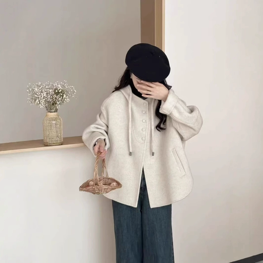 Однорядный шпагат с капюшоном