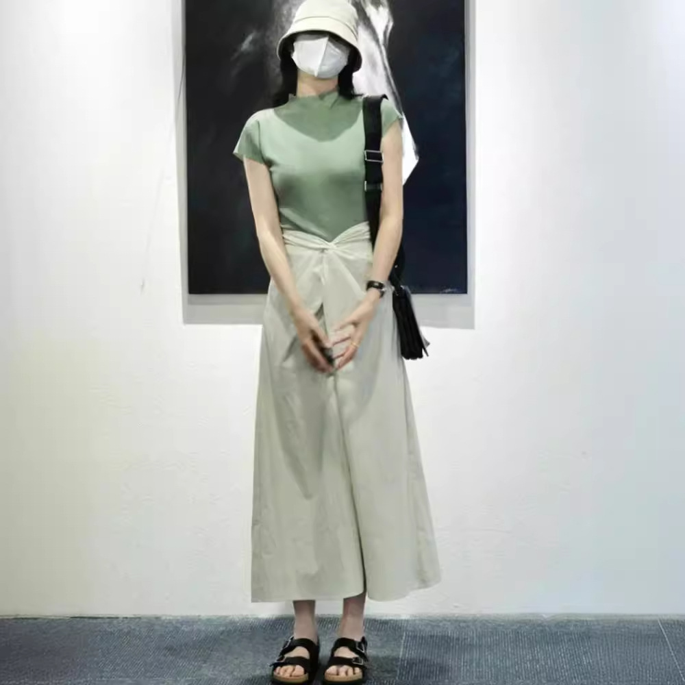 Conjunto de dos piezas para mujer, estilo elegante y casual