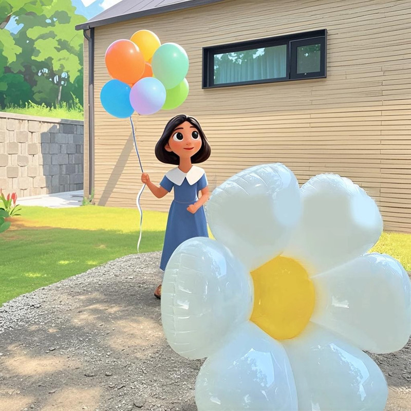 Cumpleaños de los niños decoración de globo bebé aniversario de fotos accesorios digitales 0 - 9 papel de aluminio globo escenario de fondo