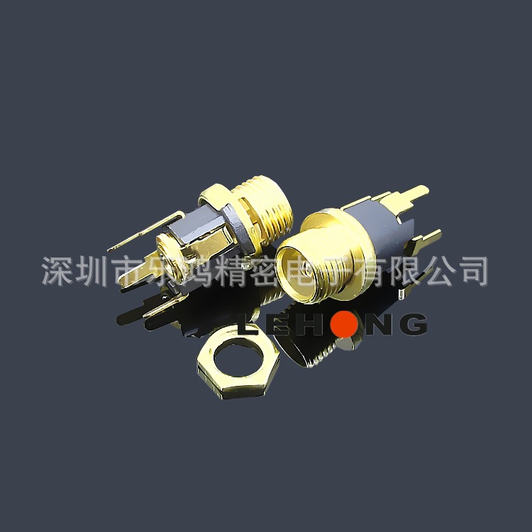 DC-5525-026M镀金/针脚耐高温铜环保/DC电源插座/直流DC插座