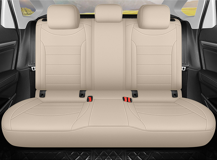 Suitable for 19-25 Volkswagen Tuyue Special Car Perforated Leather Car Seat Cushion Fully Surrounded Seat Cover for All Seasons