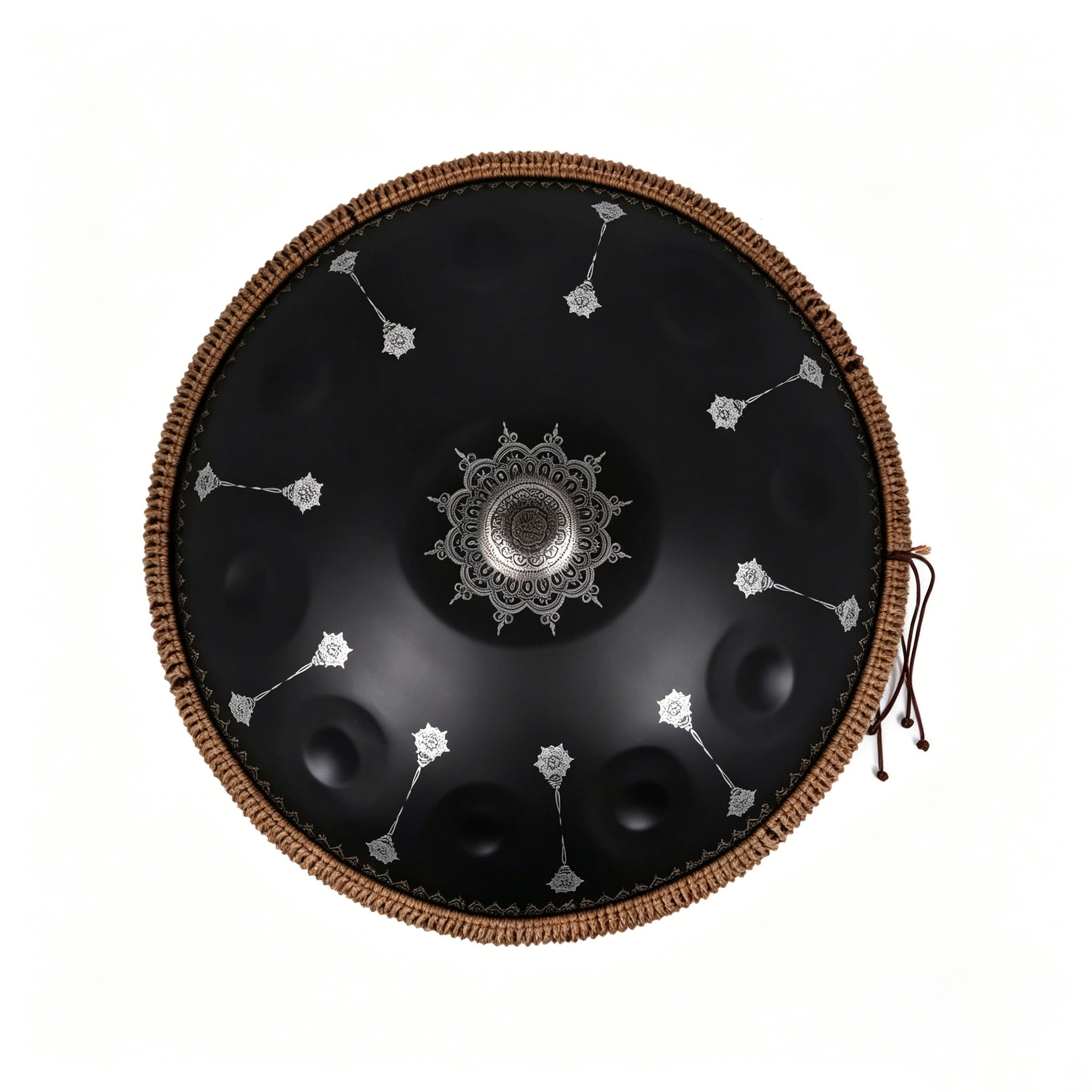 Instrumentos musicales Disco de mano Batería Handpan de grado profesional Disco de mano 440Hz 432HZ Tambor etéreo Tambor de lengua de acero Exclusión transfronteriza image 46