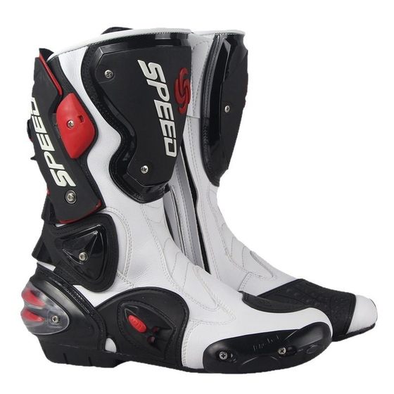 RidingTribe Motorcycle Boots Riding Shoes Men's Summer and Winter Four Seasons Racing Anti-fall Riding Boots Motorcycle Shoes