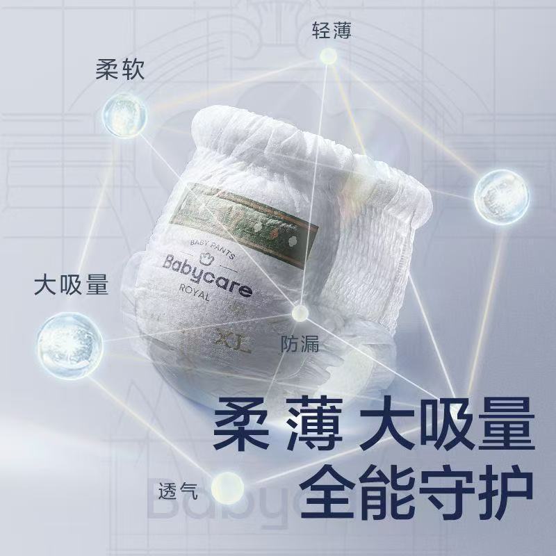 ベビーケアプルアップパンツロイヤルライオンキングダムベビーおむつ柔らかくて薄い大吸収おむつショーツ|undefined