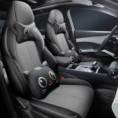 Cushion Leather Seat Cover, Modelə uyğun (Original) oturacaq örtükləri - rock-climbing-gray-cartoon-edition-note-the-model-year-rear-half-package
