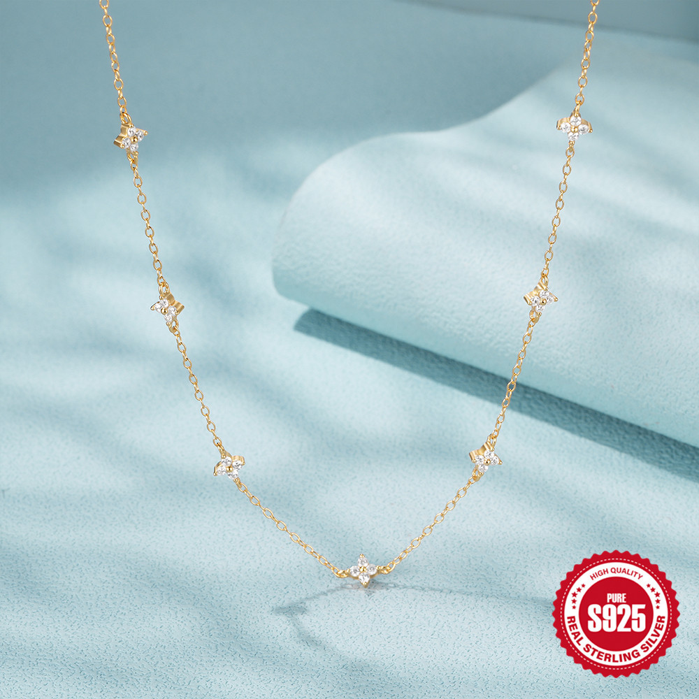 12g Weight Zircon Inlay Material Pendant Necklace Classification 1 Piece Quantity Casual, Daily Occasion 925 Sterling Silver Material Butterfly Pattern Women's Gender Plating, Inlay Design Elegant Style 925 Sterling Silver Zircon Plating Inlay Butterfly Pendant Necklace 6