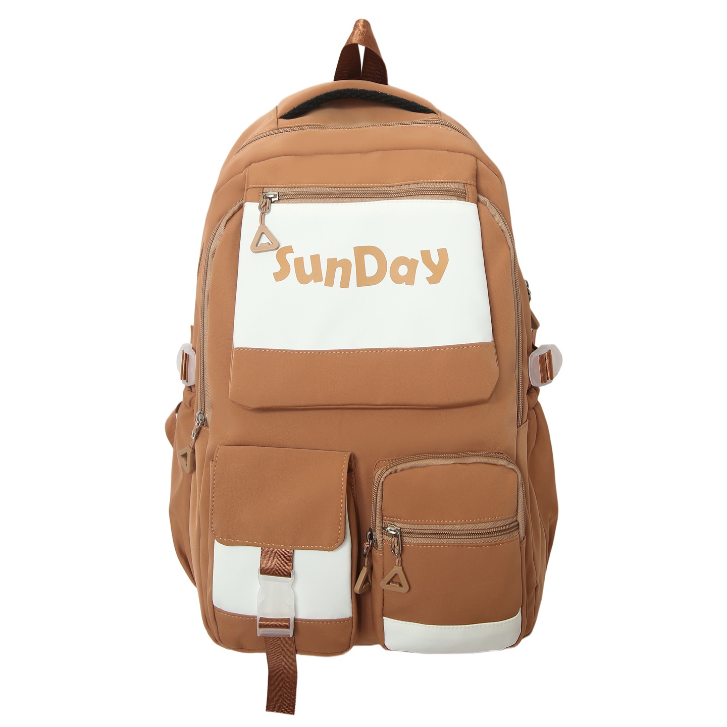 JIAYISTAR nueva mochila de alta capacidad, mochila de bolsillo grueso, mochila de estudiantes de secundaria