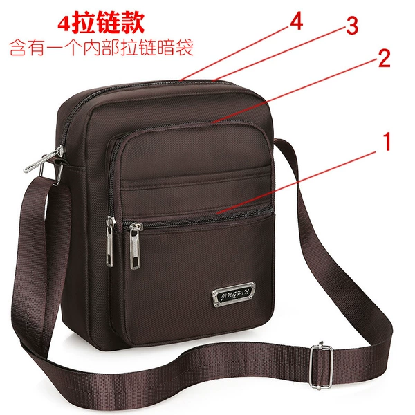 Ordinary version [Four -layer zipper] brown