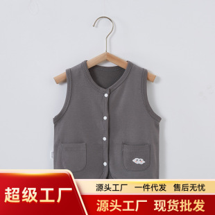 Baby Vest Spring & Fall Outer Wear Baby Vest Autumn Style Kidsren Newborn Pony Clip Spring Style Vest for Boys and Girls