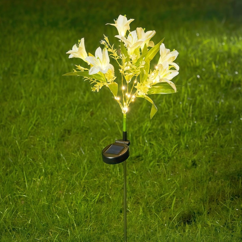新款跨境太阳能灯户外防水庭院花灯地插灯草坪灯小夜灯景观氛围灯|undefined