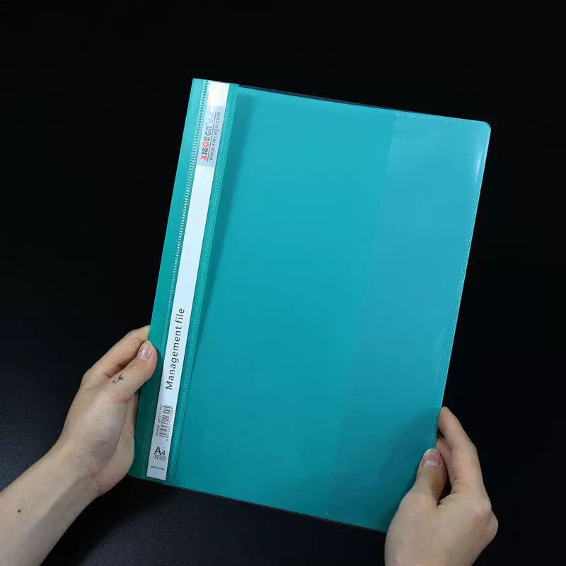 Creative live page 2 -hole A4 folder punching transparent folder dual -hole report folder folder office binding folder