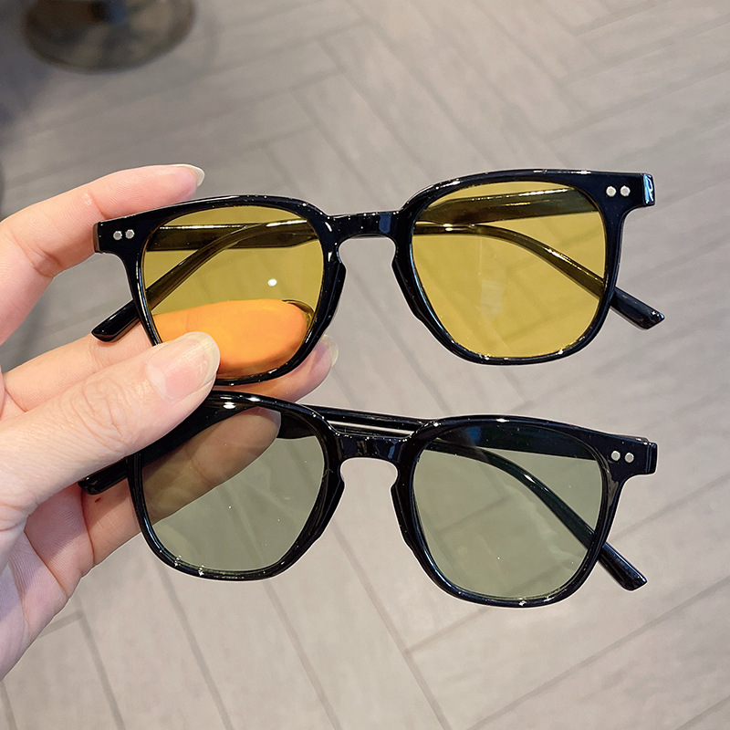 Ins Korean Children's Sunglasses Baby Fashionable Stylish Korean Version Cute Sun Protection Sunglasses for Boys and Girls UV Protection