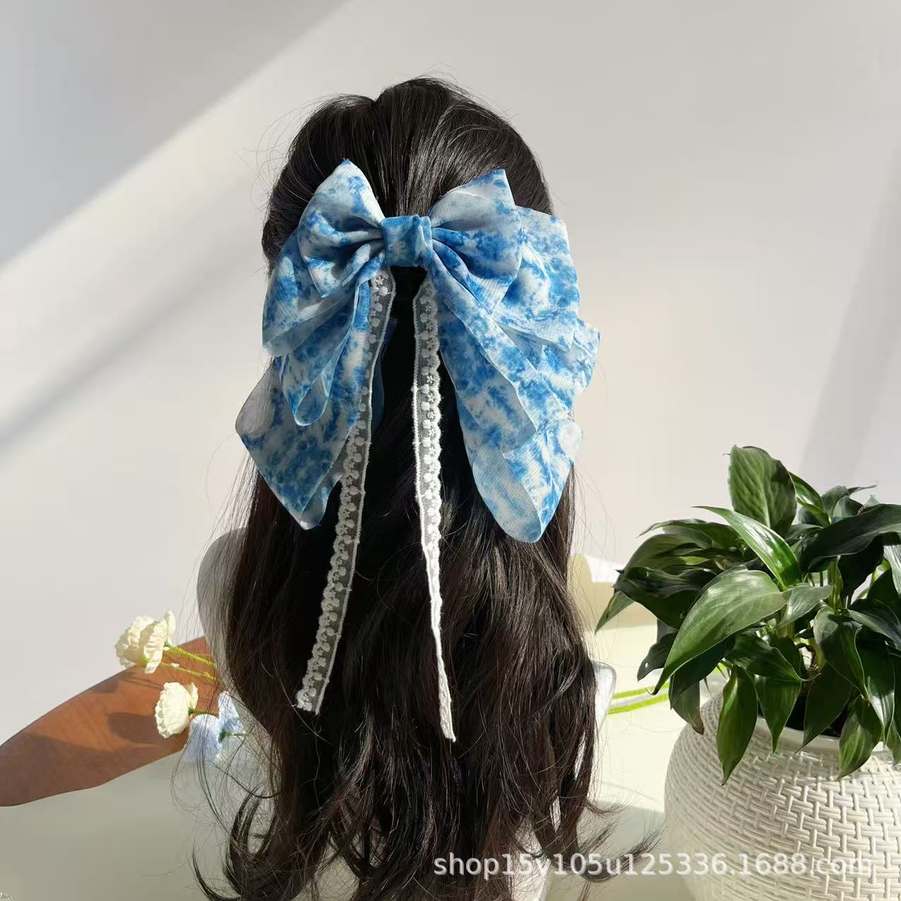 다층 활 호박 클립