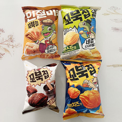 Imported snack leisure food puffed Liwayou turtle crisp sweet glutinous rice flavor 4-layer crispy ring 80g office original flavor