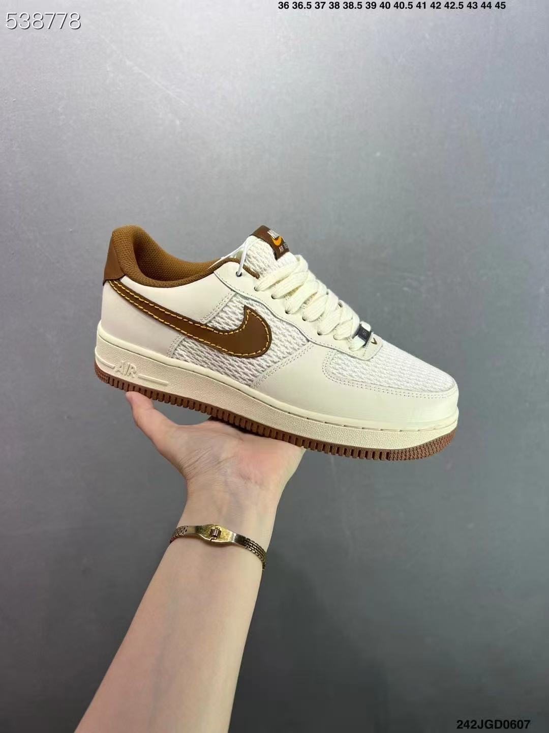 Zapatos Putian versión original de la fuerza aérea No. 1 en el extranjero marca conjunta de la cabeza de cuero en lugar de cojín de aire zapatillas deportivas para hombres y mujeres