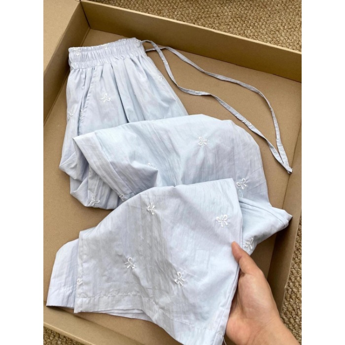 파란색