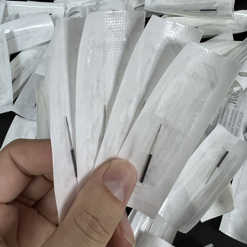 DPM tattoo needle handmade eyebrow fogging round three-needle round three-round five-god three-god five closing mouth tattoo eyebrow fogging needle piece