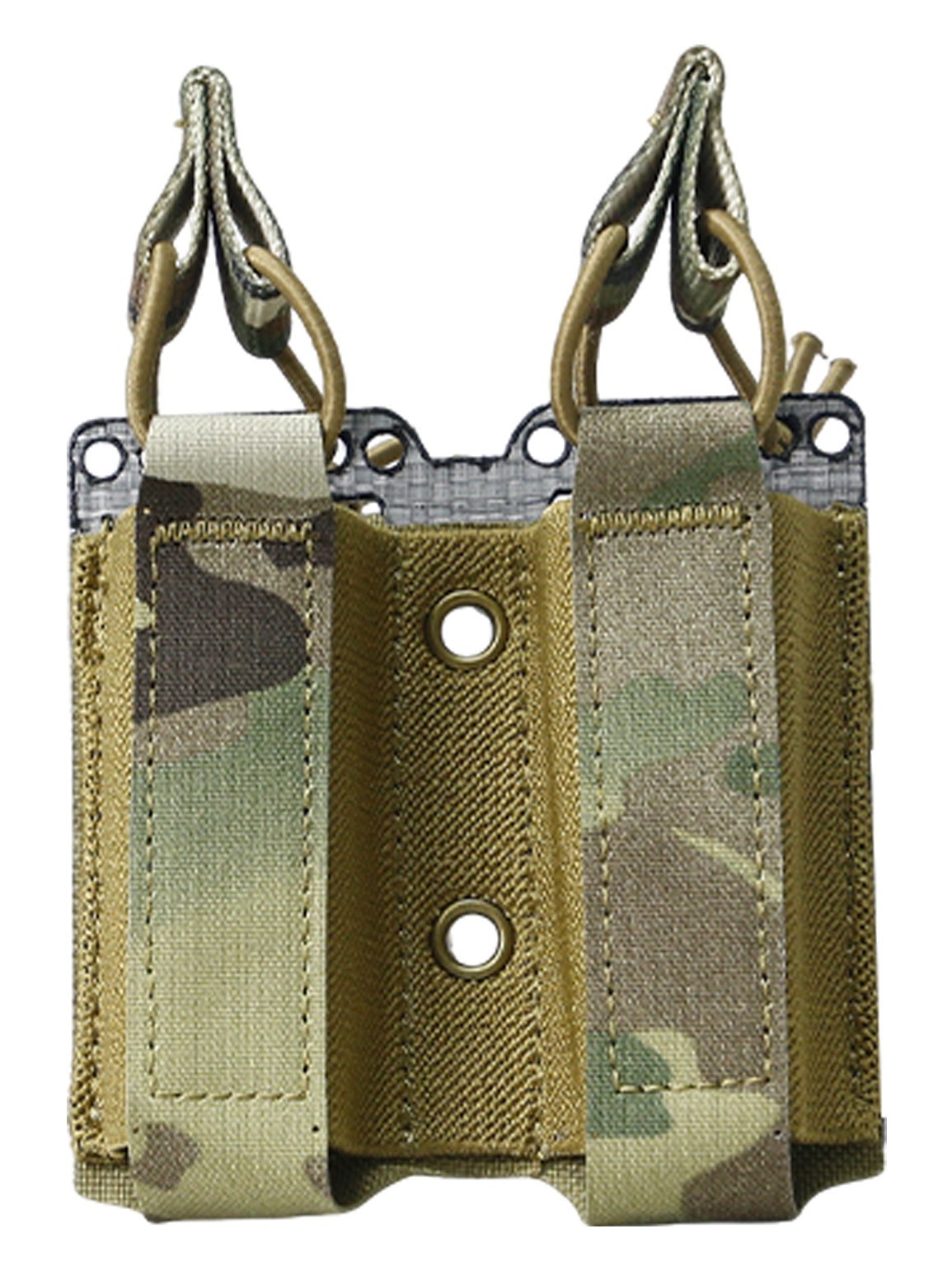 SOETAC-Genuino Tegris 9MM doble bolso de cartucho MOLLE camuflado paquete de accesorios de herramientas
