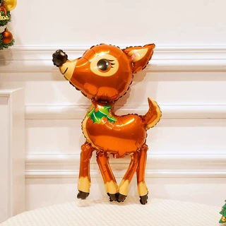 新品merry christmas圣诞姜饼人铝膜气球 圣诞节主题派对装饰布置