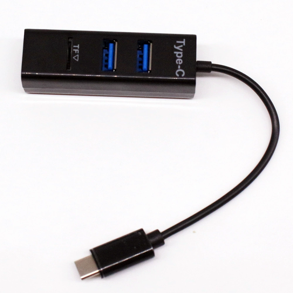 Многофункциональный считыватель карт+3 порта USB концентратор USB combo сTF слотом быстродействующая передача Type-C хаб