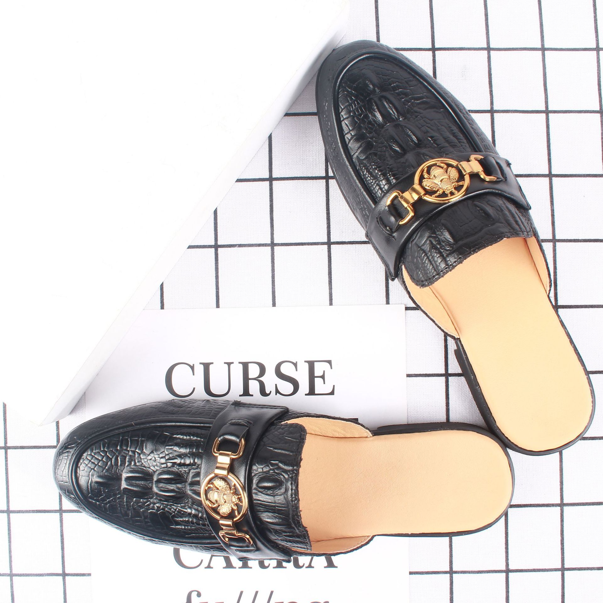 һ�ŵ�����Ь2021���¿���ʿ����ƤЬ��ͷѹ�������ư���Ь��801