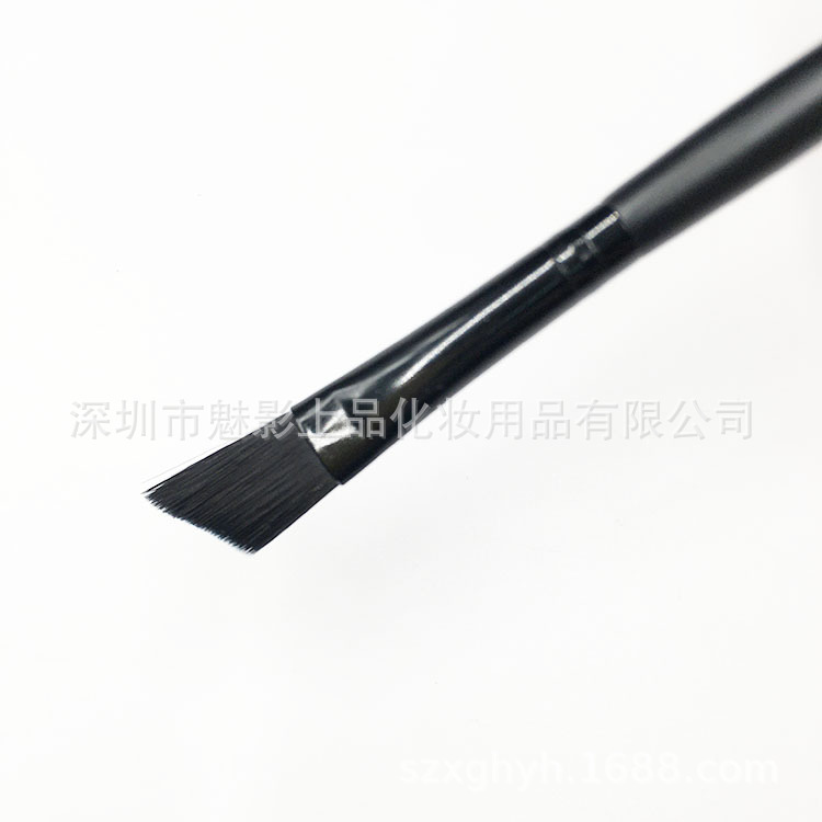 Myp Nuevo ángulo oblicuo plana corrector cepillo nariz sombra reparación suave cerdas lado sombra hoja de herramientas de maquillaje