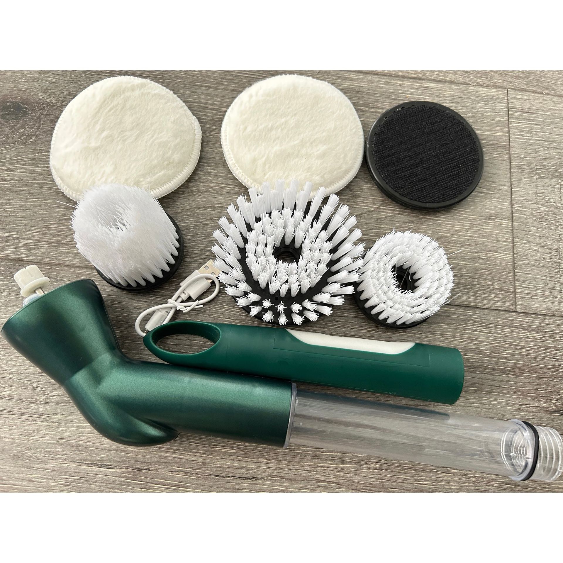 Cepillo de limpieza eléctrico multifuncional para baño, cepillo de limpieza telescópico giratorio de mango largo para herramienta de limpieza de suelos de baño