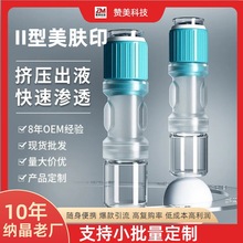 迷你纳米微晶导入仪超大晶片美肤印水光生发仪微针针头美容工具