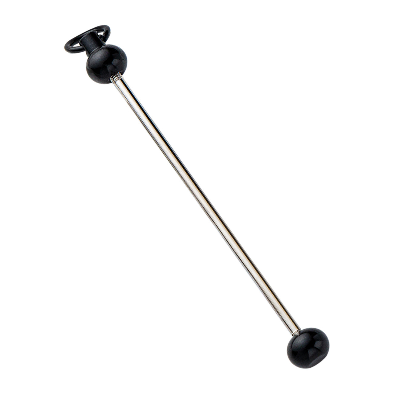Creativo nuevo poste de metal DIY cuentas en stock multicolor chapado a mano accesorios de llavero cuentas al por mayor