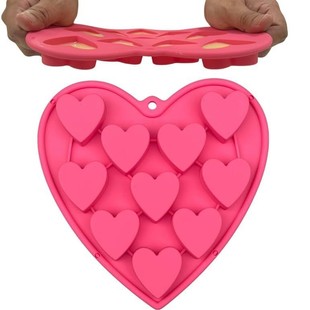 DIY Household Jelly Mold Baked Cake Soft Candy Jelly Jelly Candy Pudding Silicone Heart-Shaped Chocolate Mold