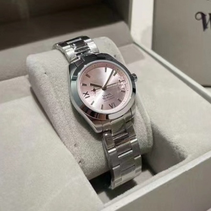 High-Quality Xiaohongshu Vivian Xitiejia Crushed Ice Blue Quartz Saturn Women's Watch