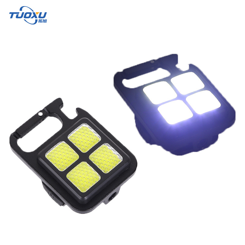 Lámpara de Trabajo para Reparación de Automóviles, Recargable, LED, Lámpara de Mantenimiento para Automóviles, Linterna Magnética, Adsorción Magnética, Carga Magnética