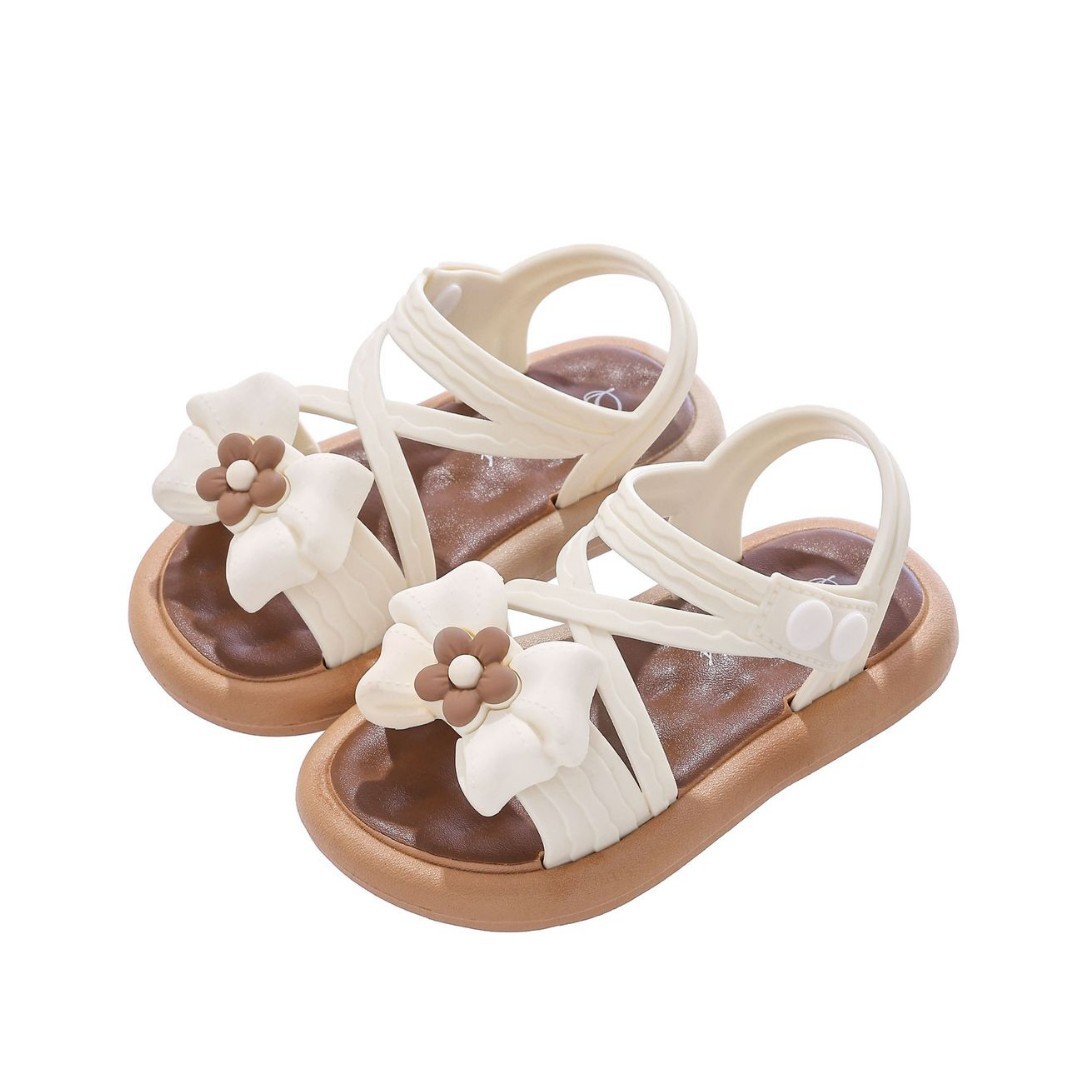 Sandalias de niñas de verano exportación de bebés comercio exterior al por mayor comercio electrónico zapatos de hebilla para niños pequeños princesas