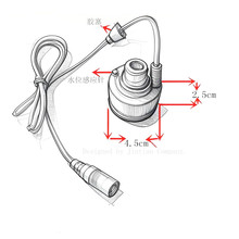 跨境厂家雾化器头水族假山喷雾盆景喷泉流水造雾配件厂家批发